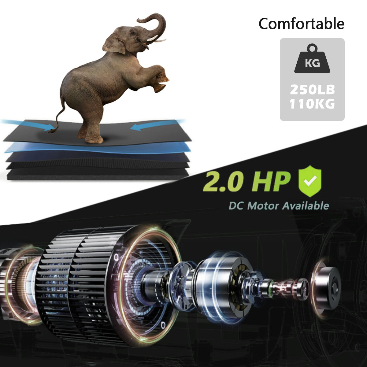Fitshow Home Foldable Treadmill